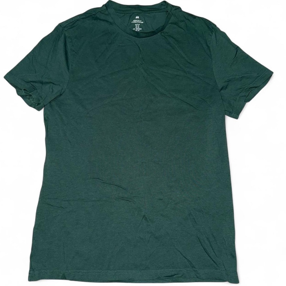 Men's Green T-Shirt from H&M - M